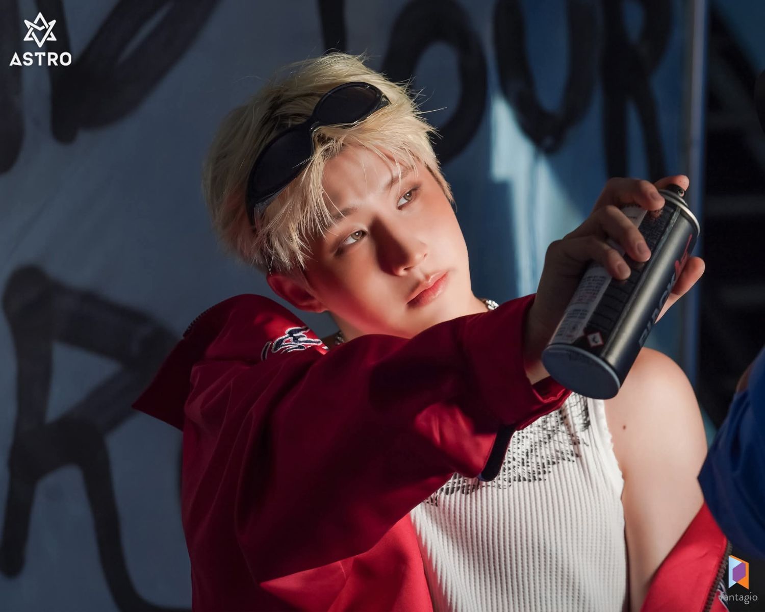 Recent activity shot of Jinjin (ASTRO)