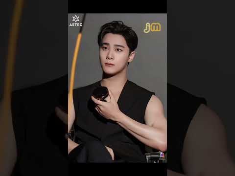 A moment captured by Moonbin (ASTRO)'s fan