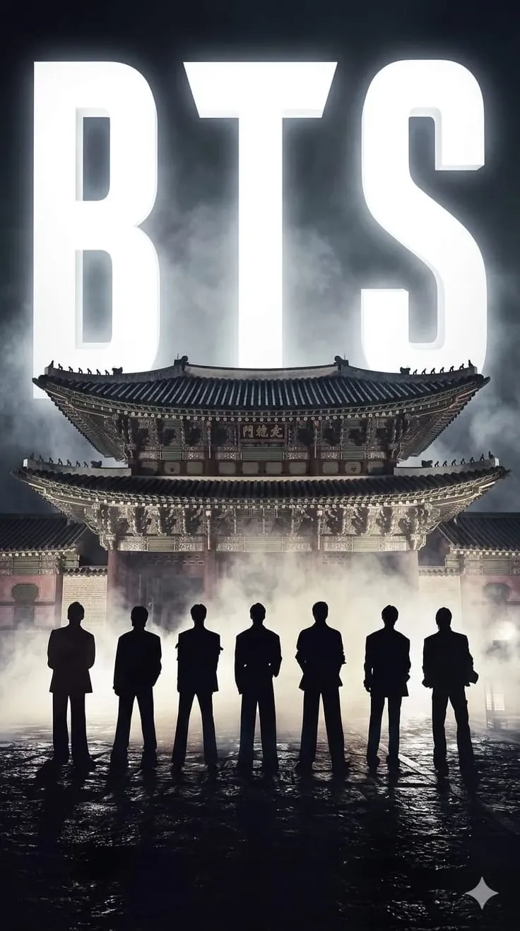 A heartfelt wallpaper shared by BTS's fans