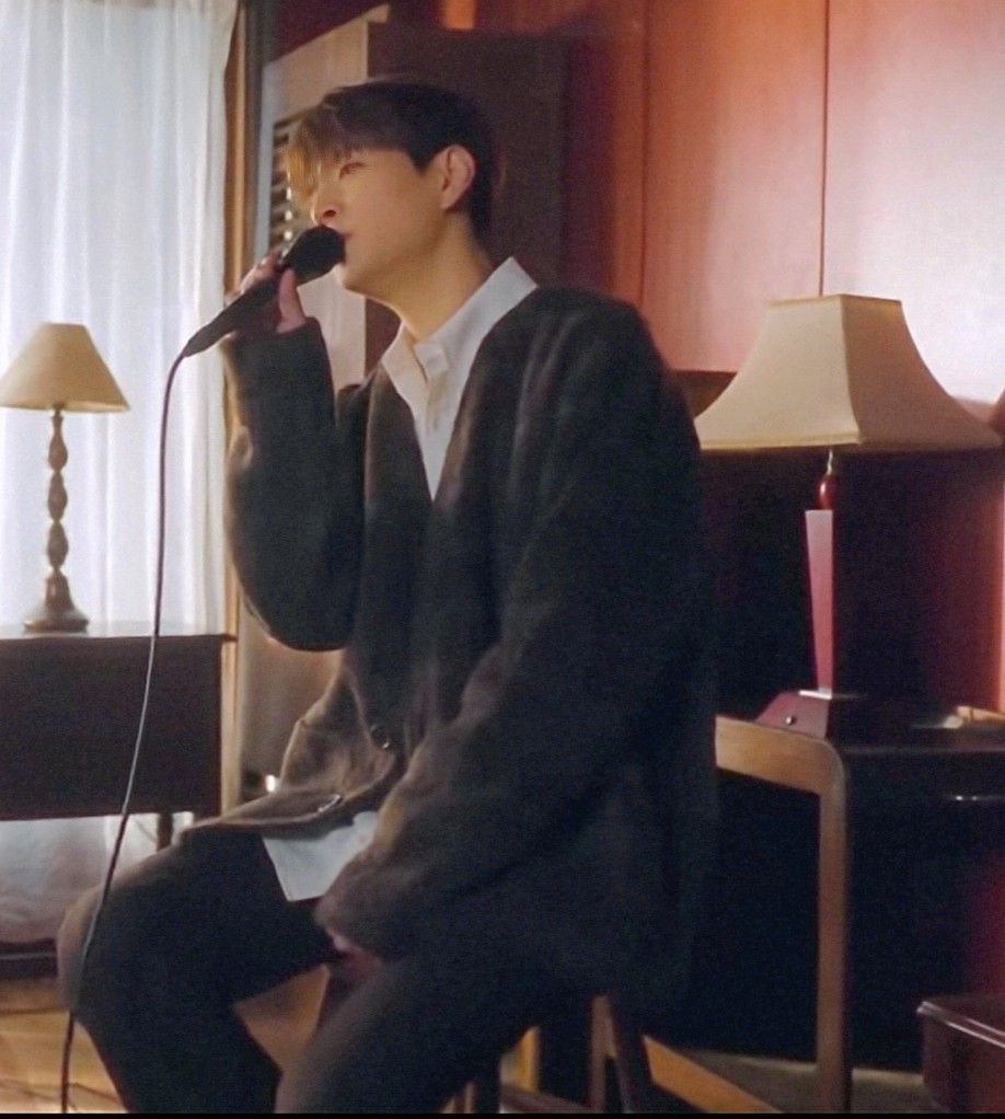 Recent activity shot of Seungmin (Stray Kids)