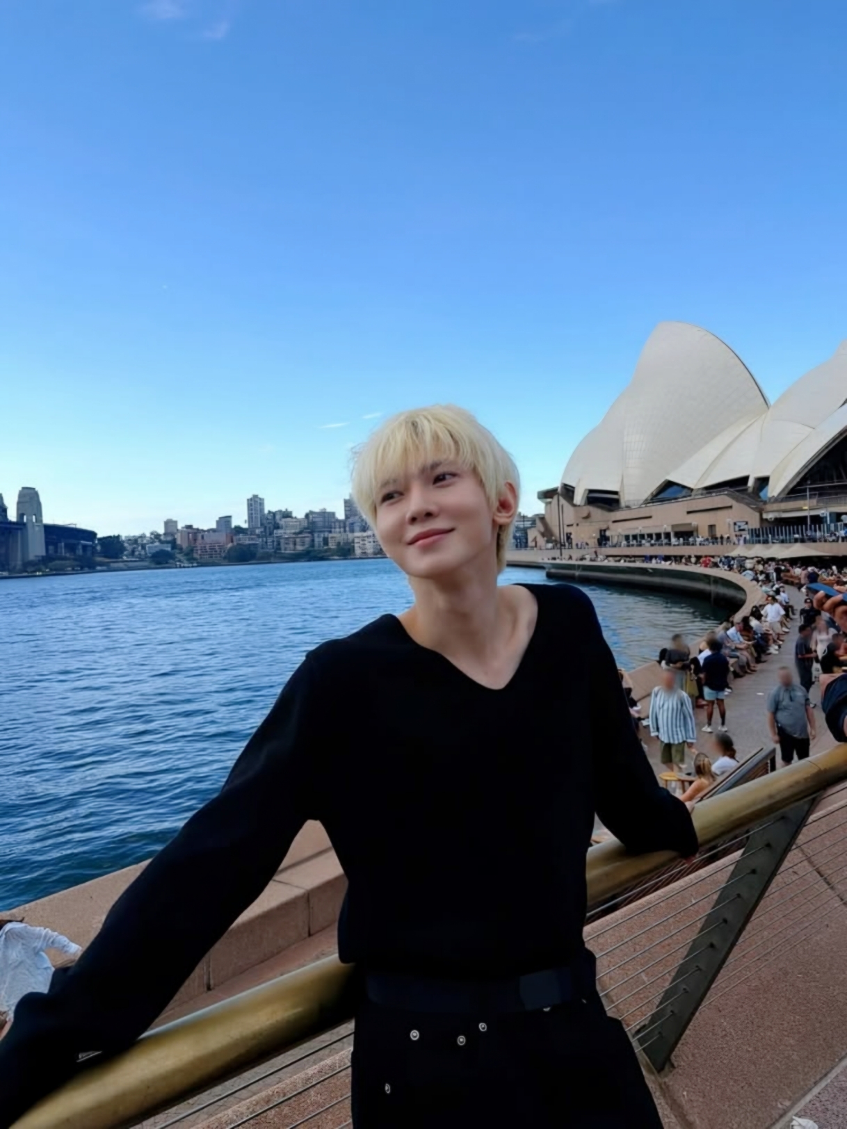 A moment captured by Yeosang (ATEEZ)'s fan