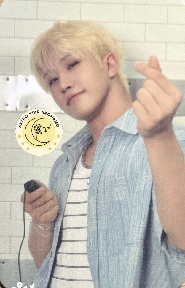 Recent activity shot of Jinjin (ASTRO)