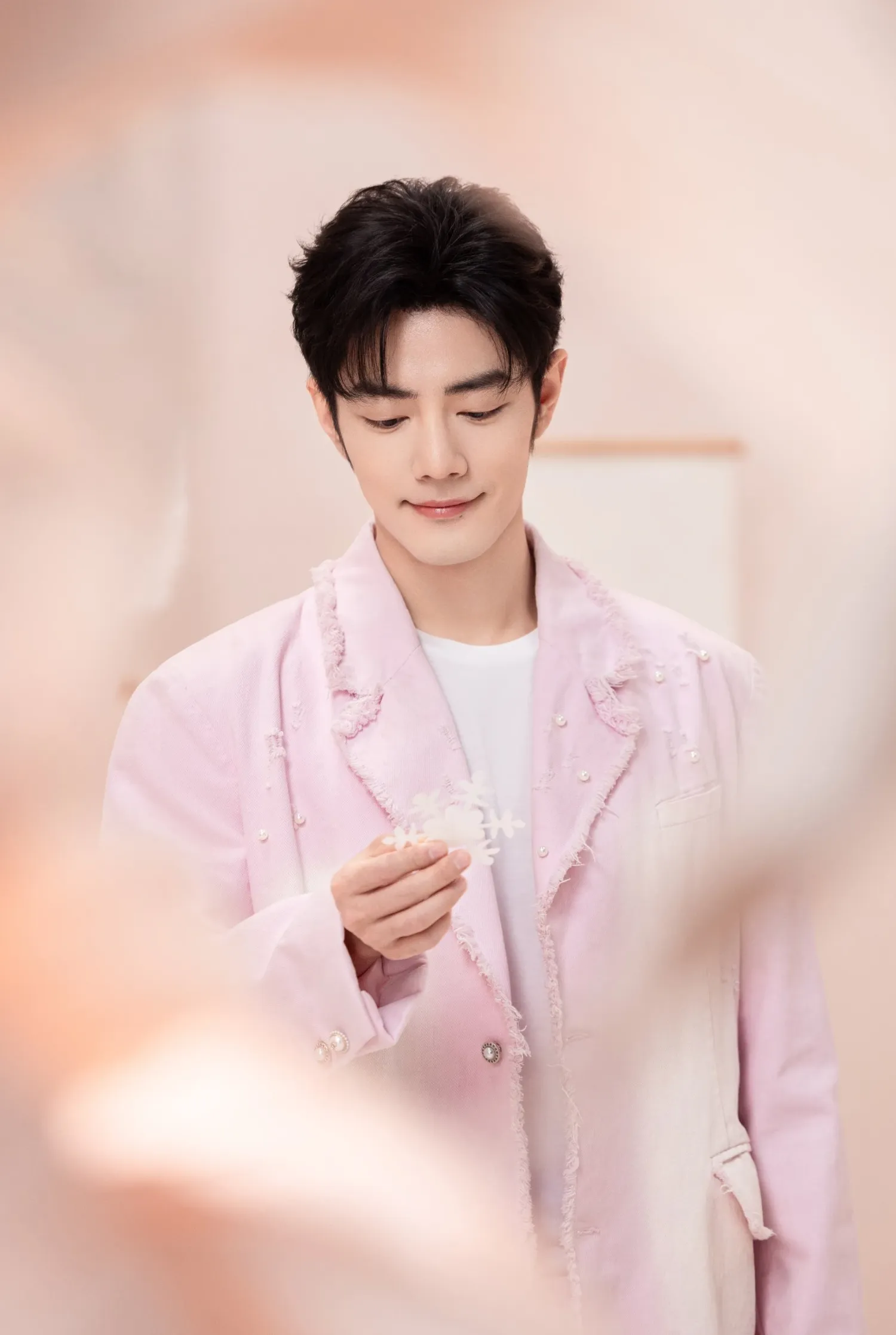 A moment captured by Xiao Zhan's fan