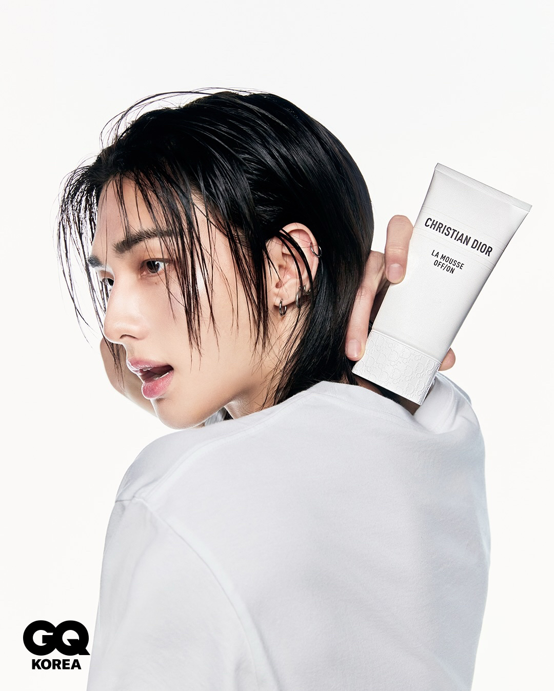 Behind-the-scenes cut of Hyunjin (Stray Kids)