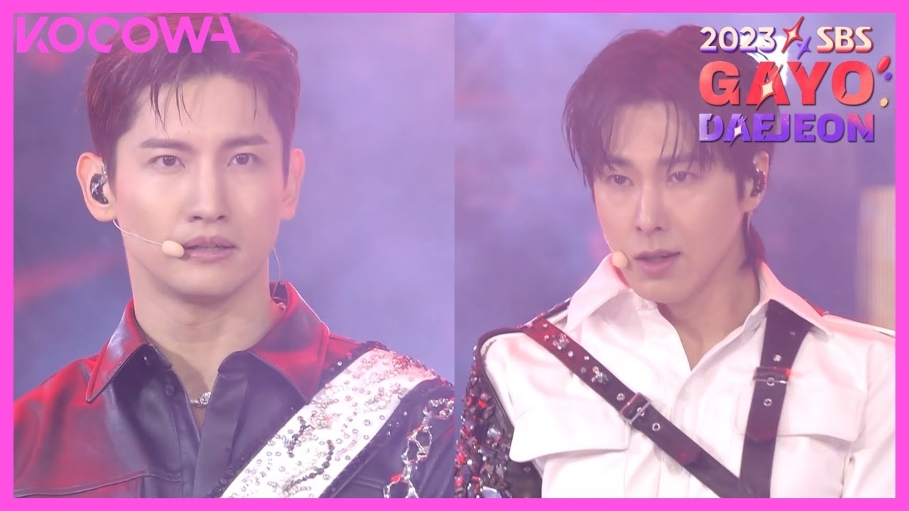 A moment captured by TVXQ's fan