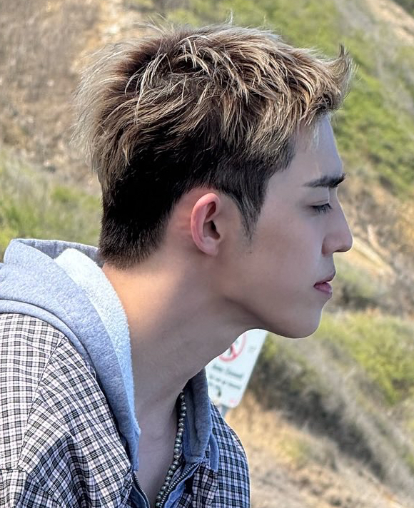 Momen yang diabadikan oleh penggemar S.Coups (SEVENTEEN)