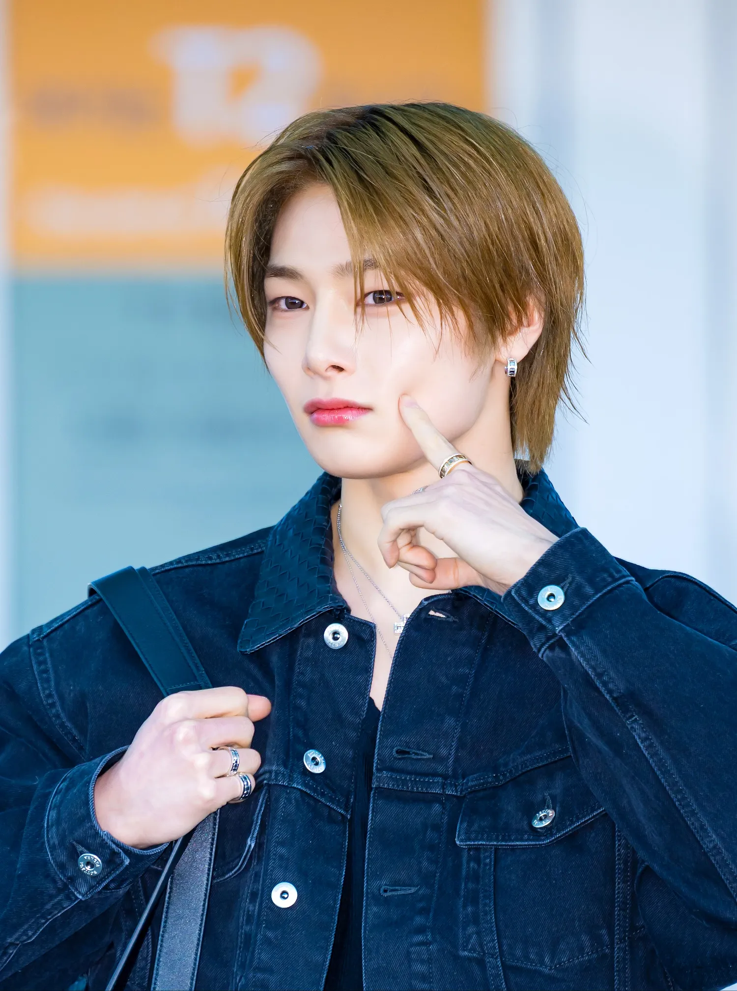 A moment captured by I.N (Stray Kids)'s fan