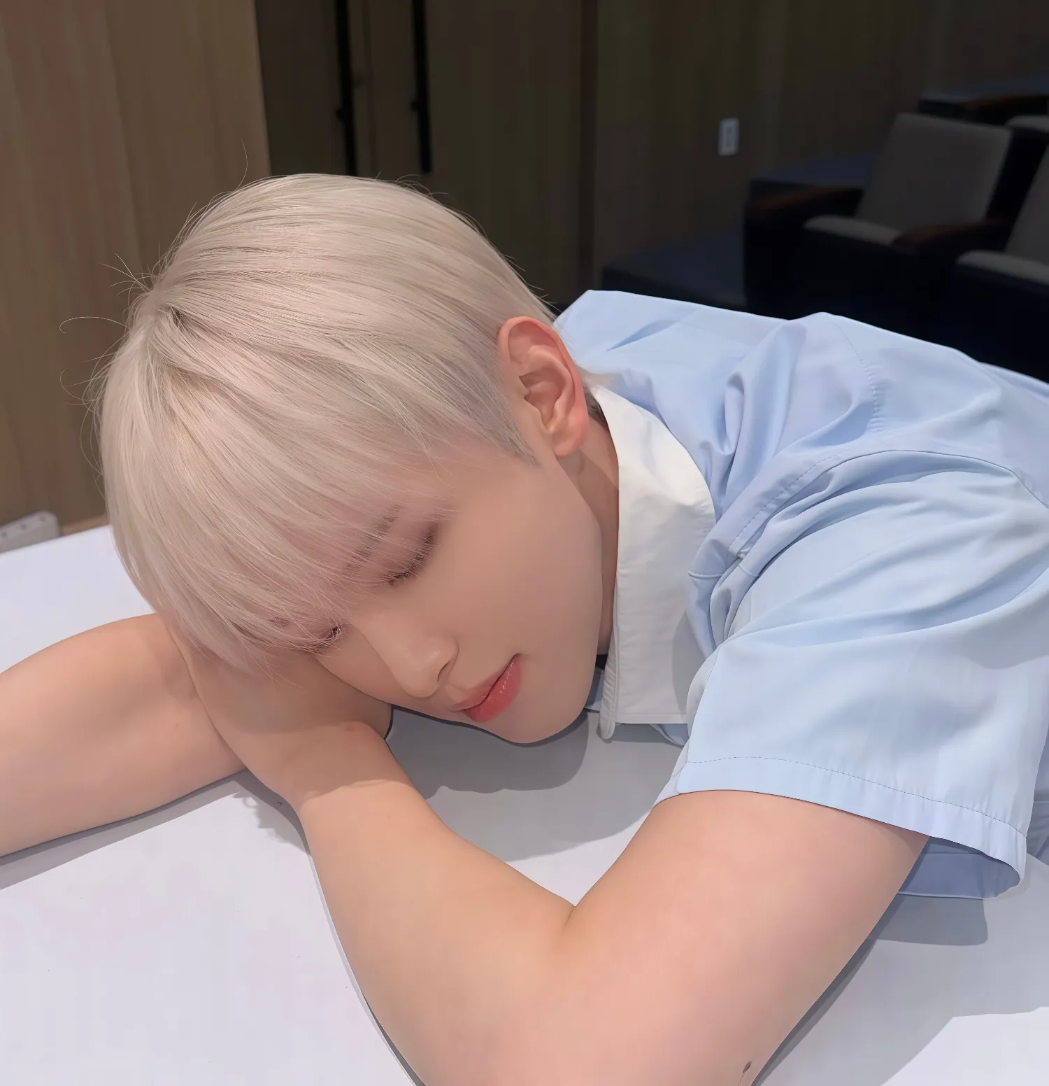 A moment captured by Hyunsik (XODIAC)'s fan
