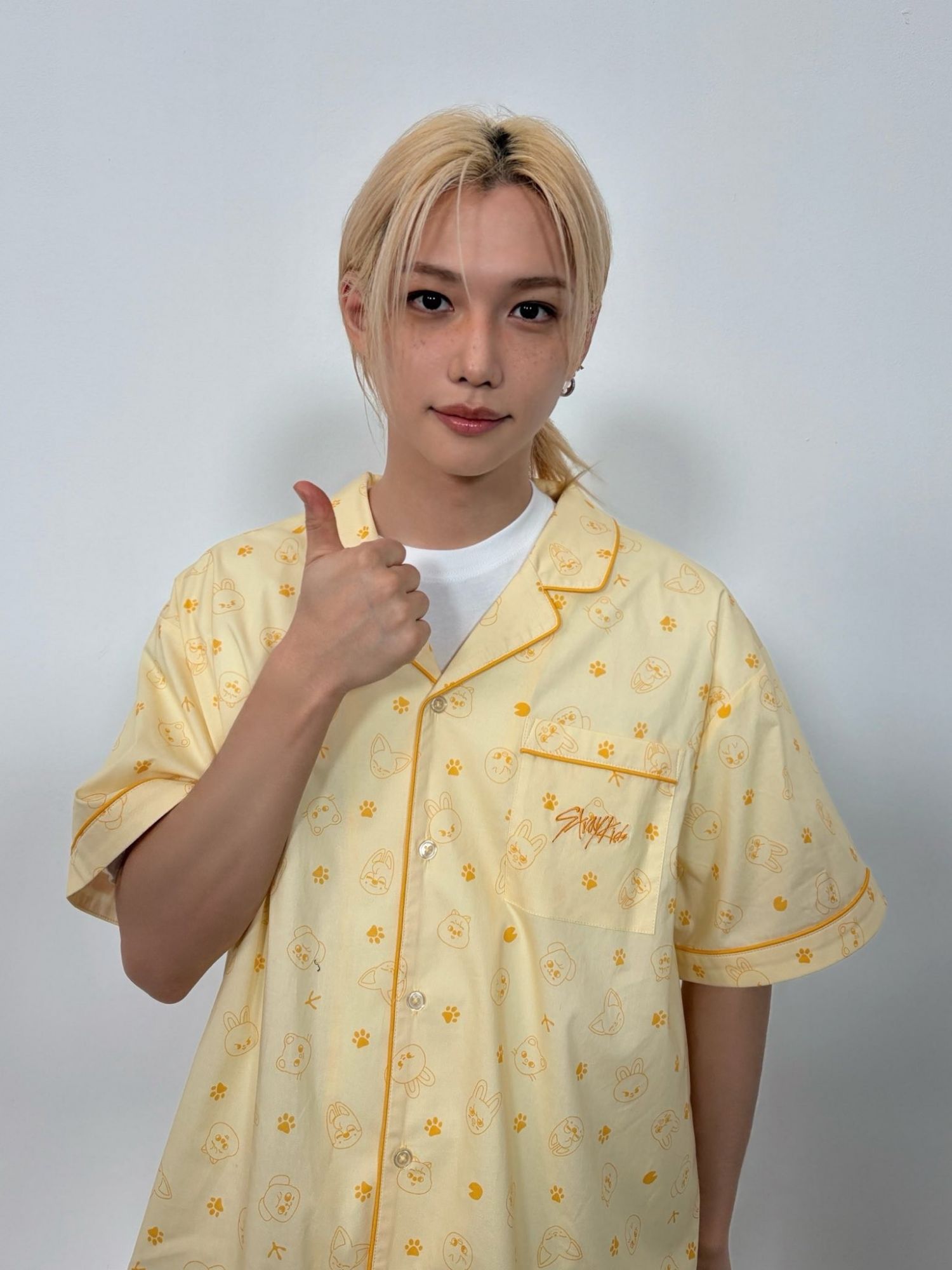 Recent activity shot of Felix (Stray Kids)