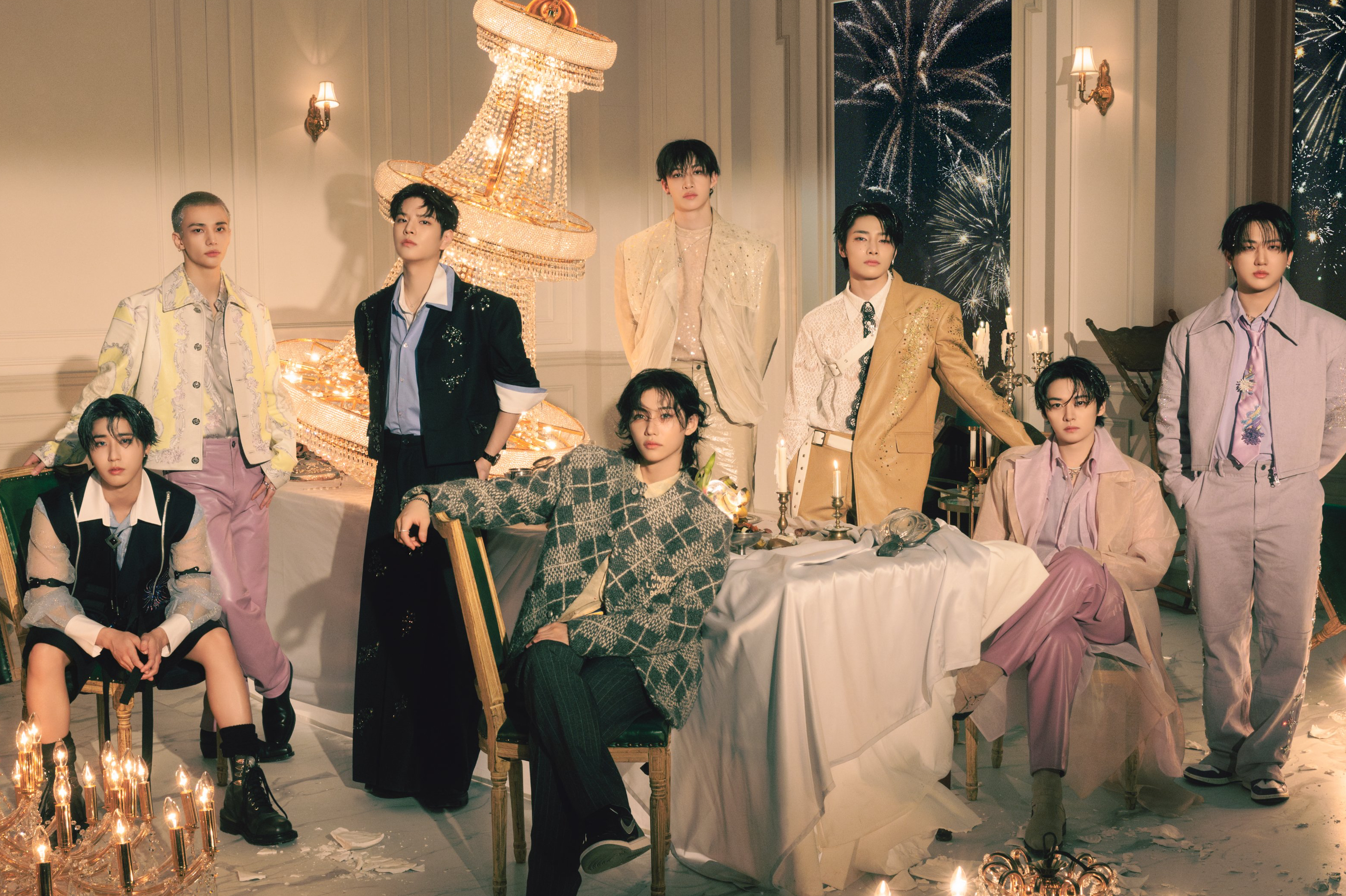 Recent activity shot of Stray Kids