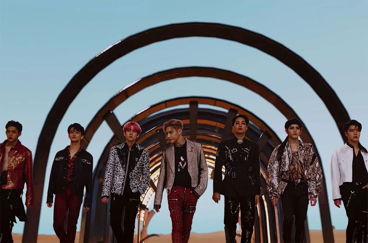 Recent activity shot of SuperM