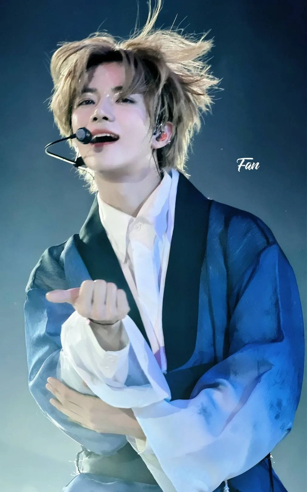 A moment captured by Beomgyu (TOMORROW X TOGETHER)'s fan