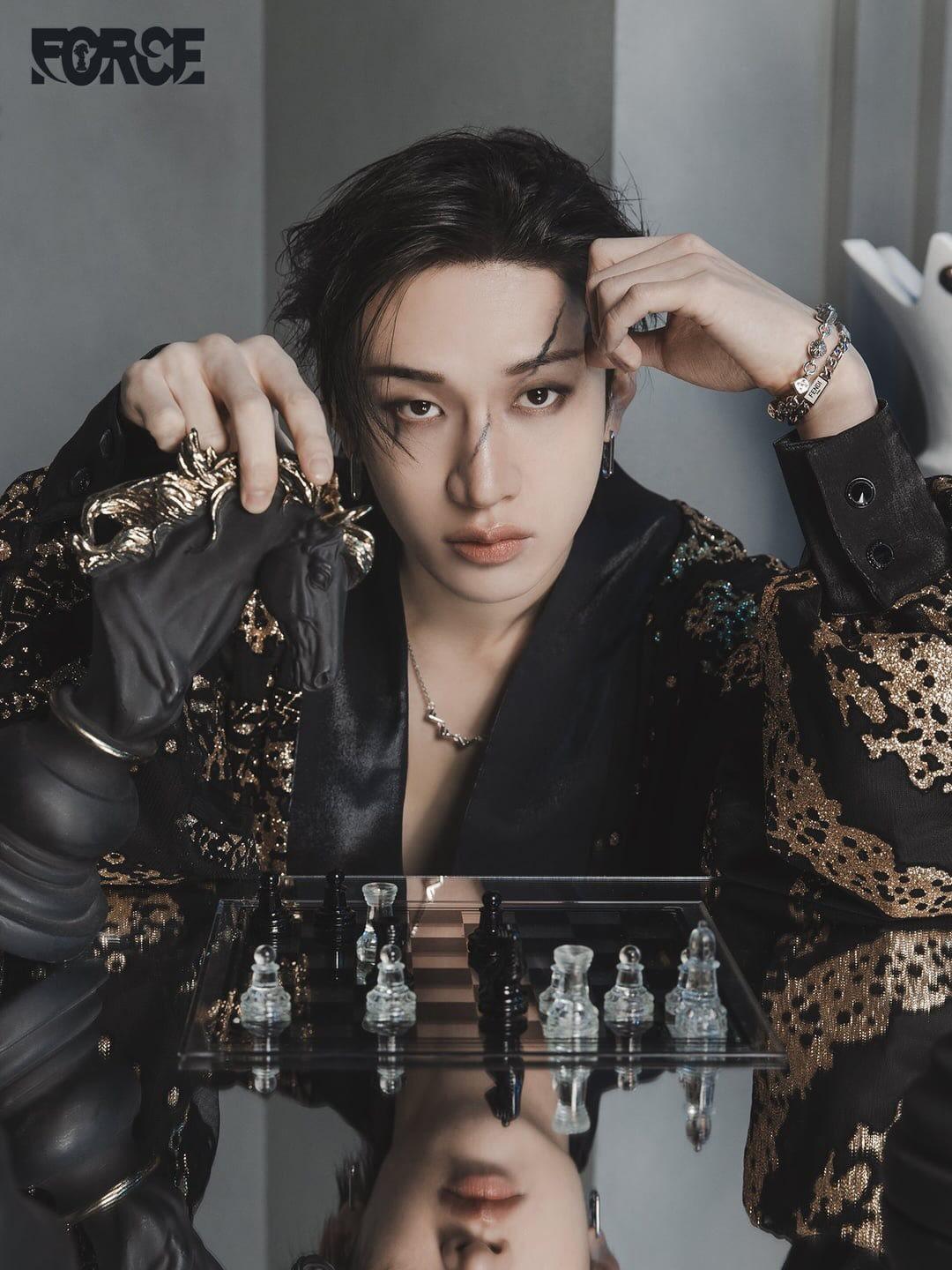 A moment captured by Bang Chan (Stray Kids)'s fan