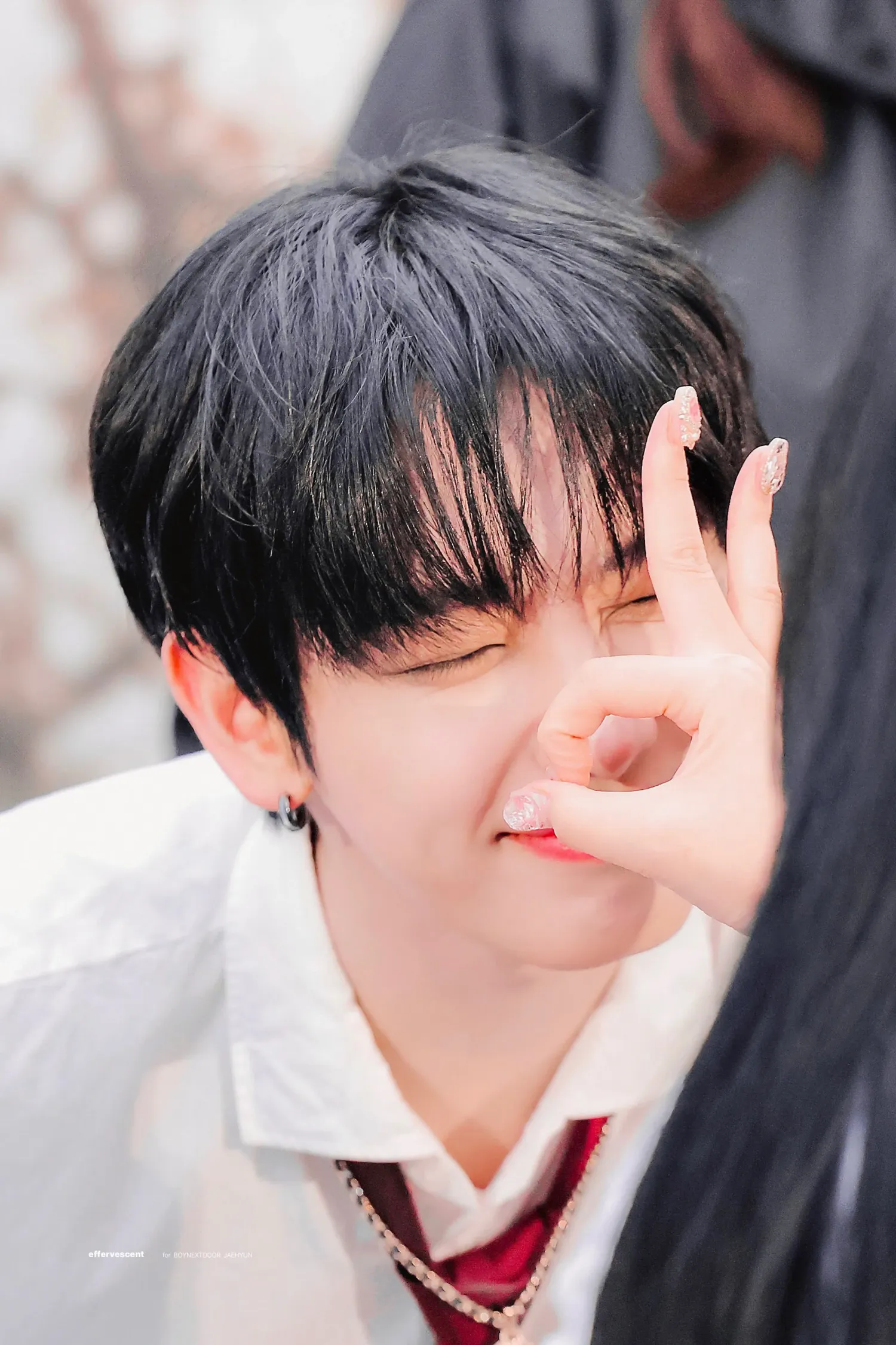 Behind-the-scenes cut of Myeong Jaehyun (BOYNEXTDOOR)