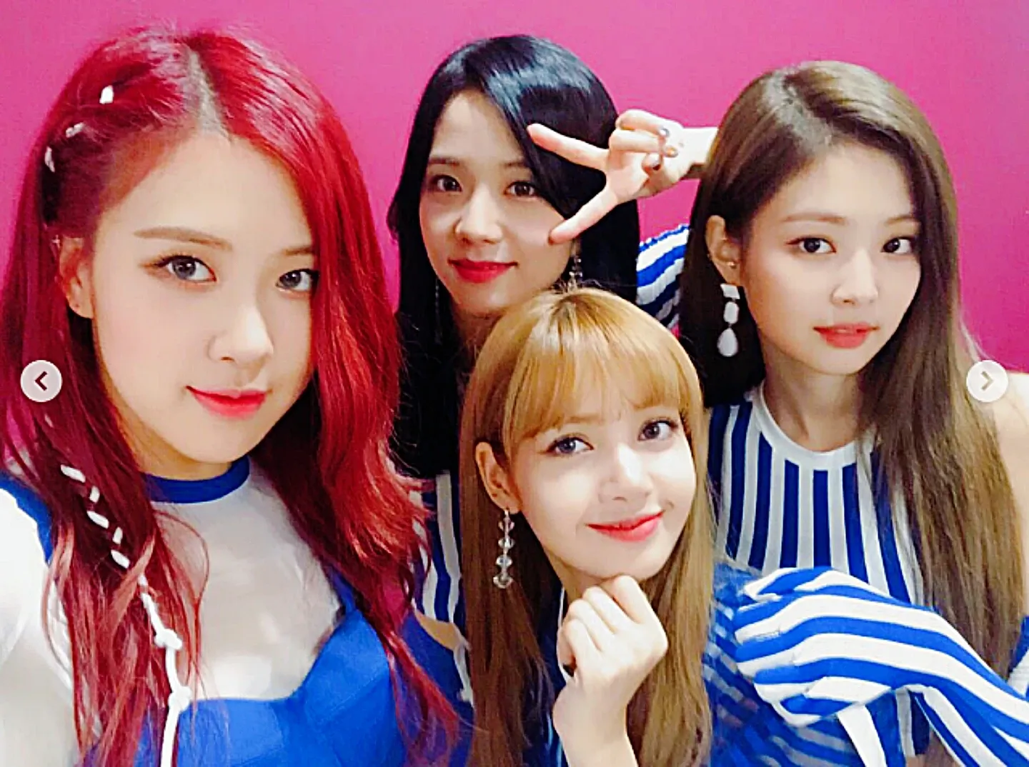 Momen yang diabadikan oleh penggemar BLACKPINK
