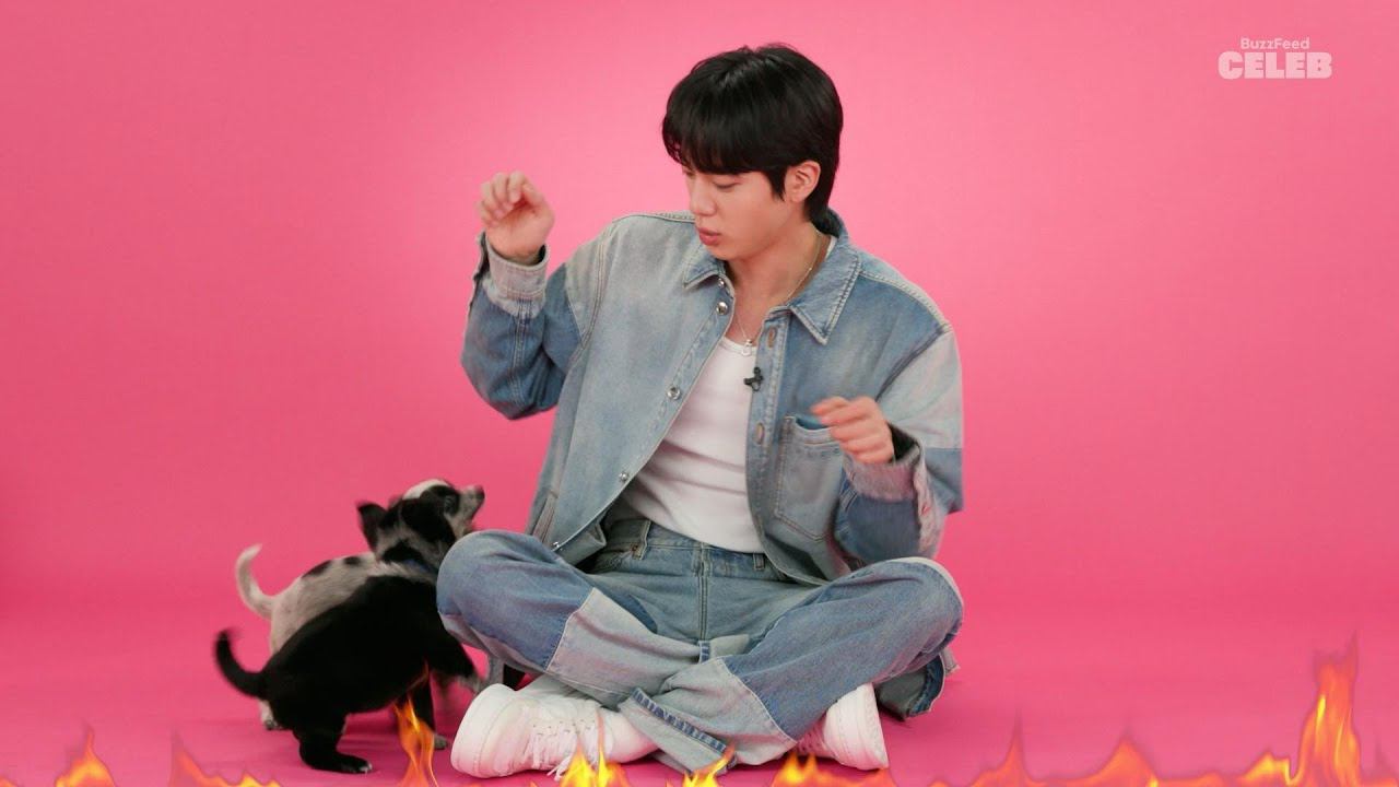 Potret di balik layar Jin (BTS)