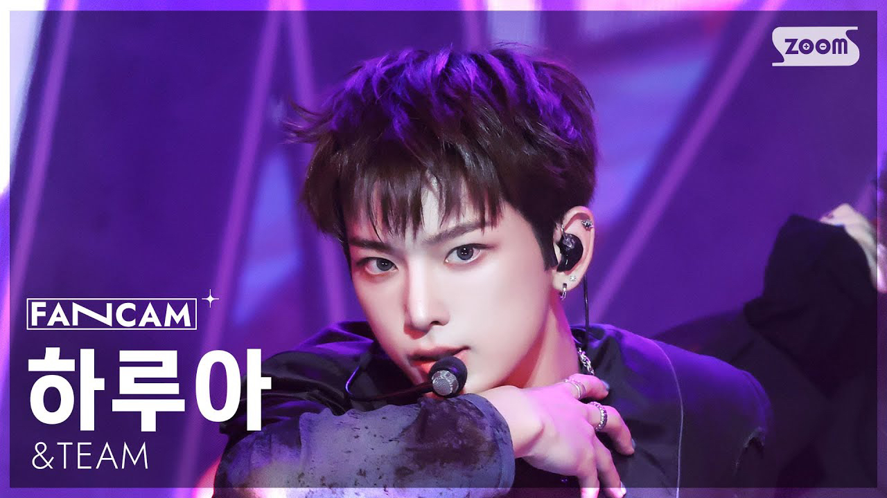 A moment captured by Harua (&TEAM)'s fan