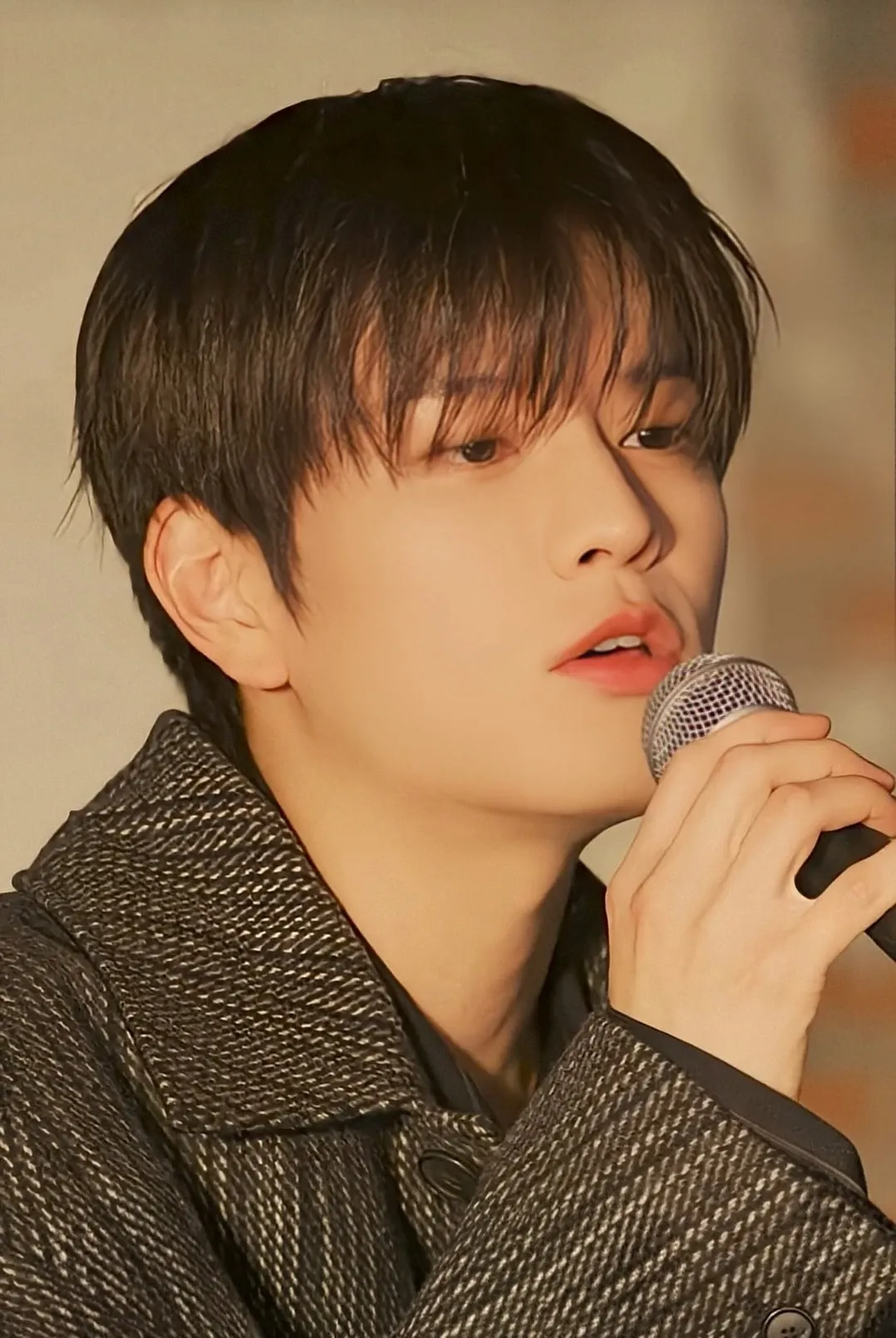 A moment captured by Seungmin (Stray Kids)'s fan
