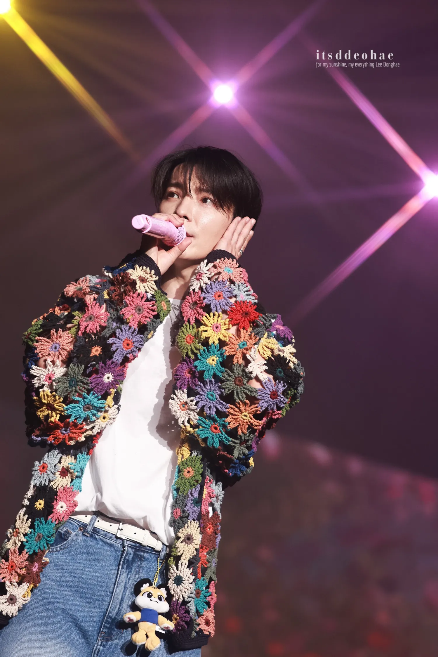 A moment captured by Donghae (Super Junior)'s fan