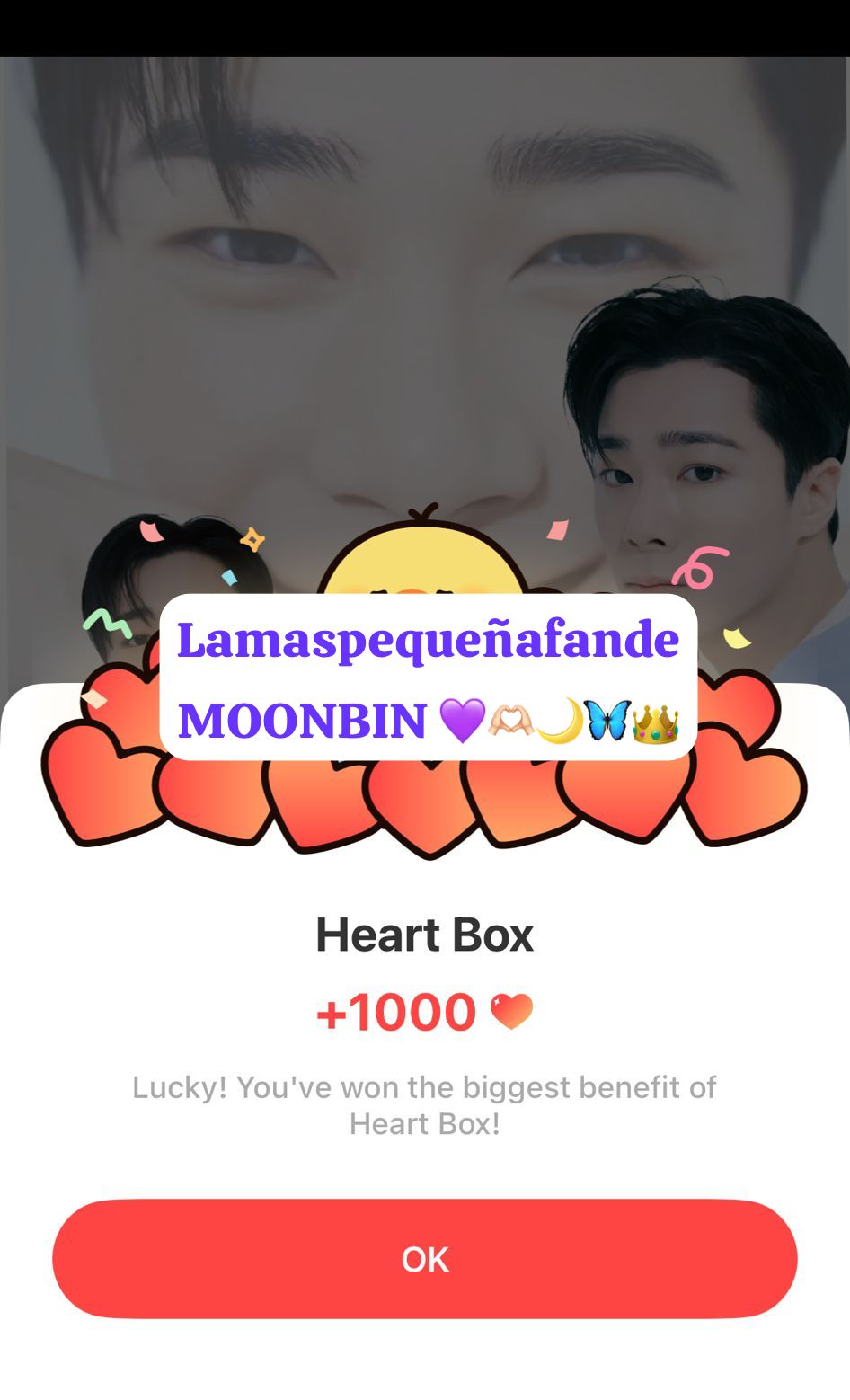Recent activity shot of Moonbin (ASTRO)