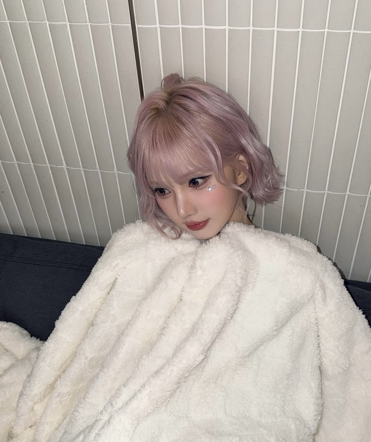 Momen yang diabadikan oleh penggemar Eunha (GFRIEND, VIVIZ)