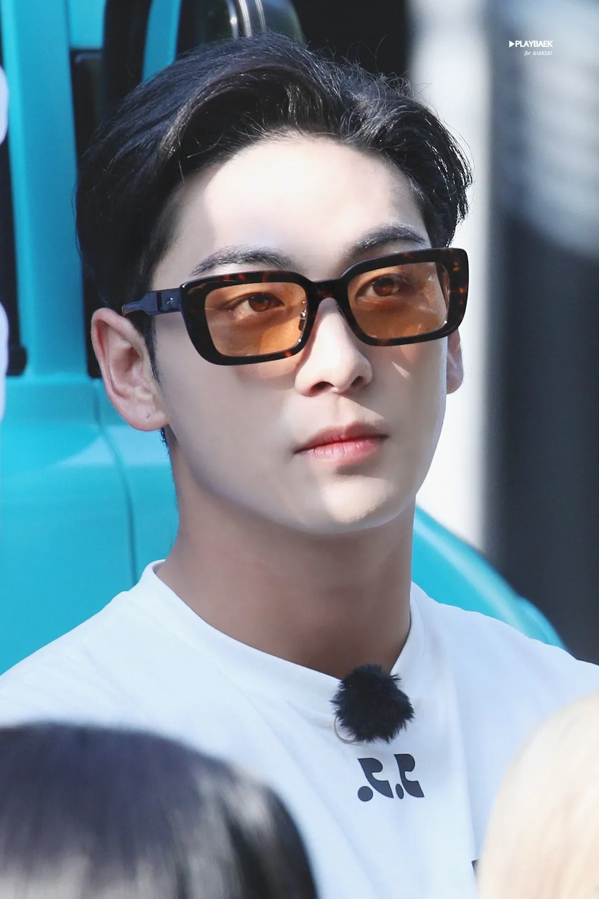 A moment captured by Baekho's fan