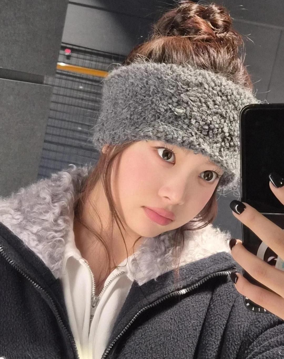 Behind-the-scenes cut of Hong Eunchae (LE SSERAFIM)