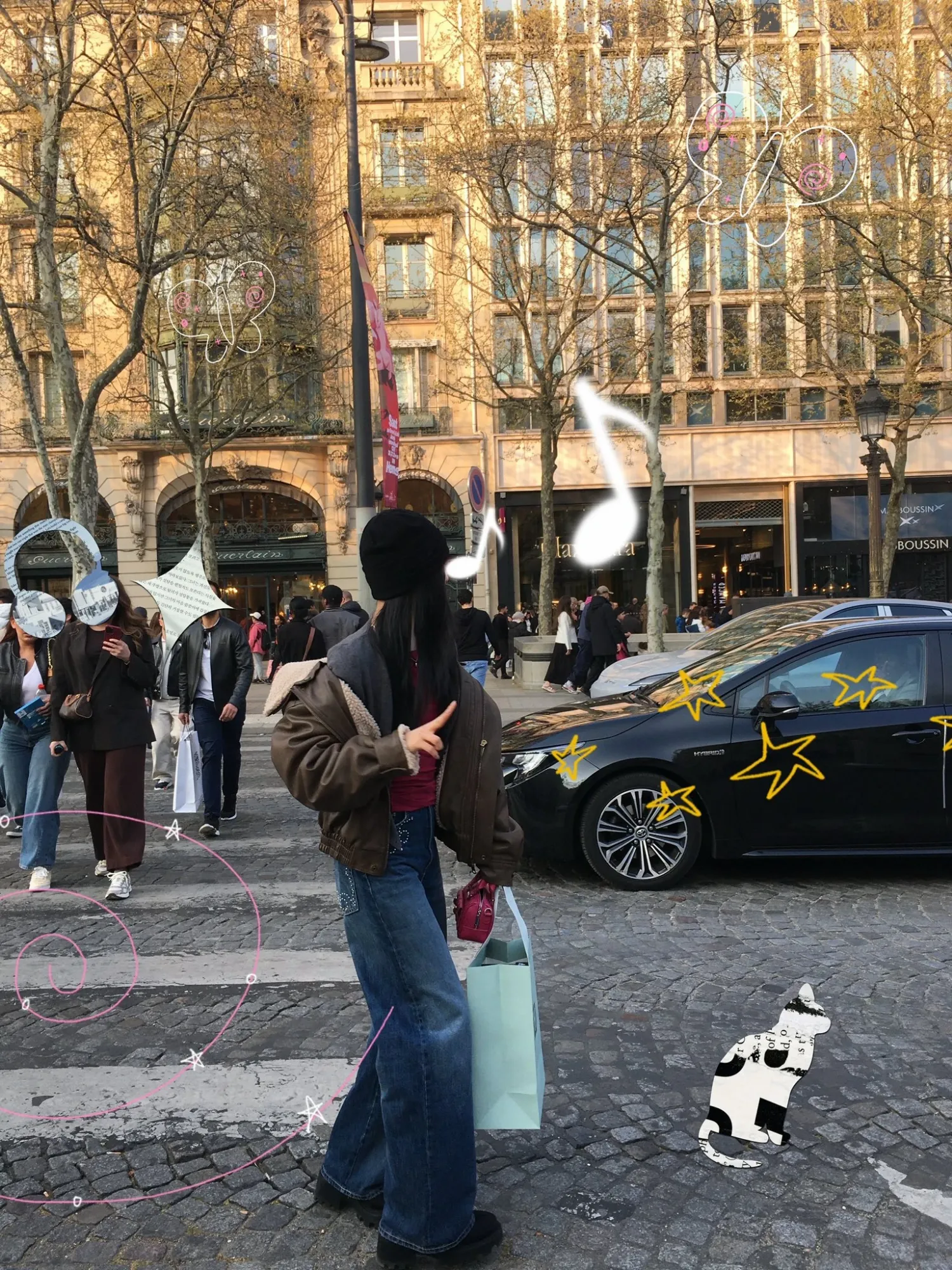 A moment captured by NMIXX's fan