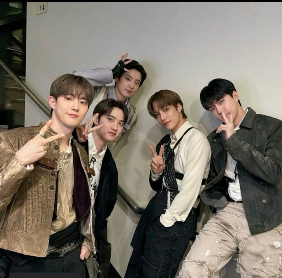 Recent activity shot of EXO