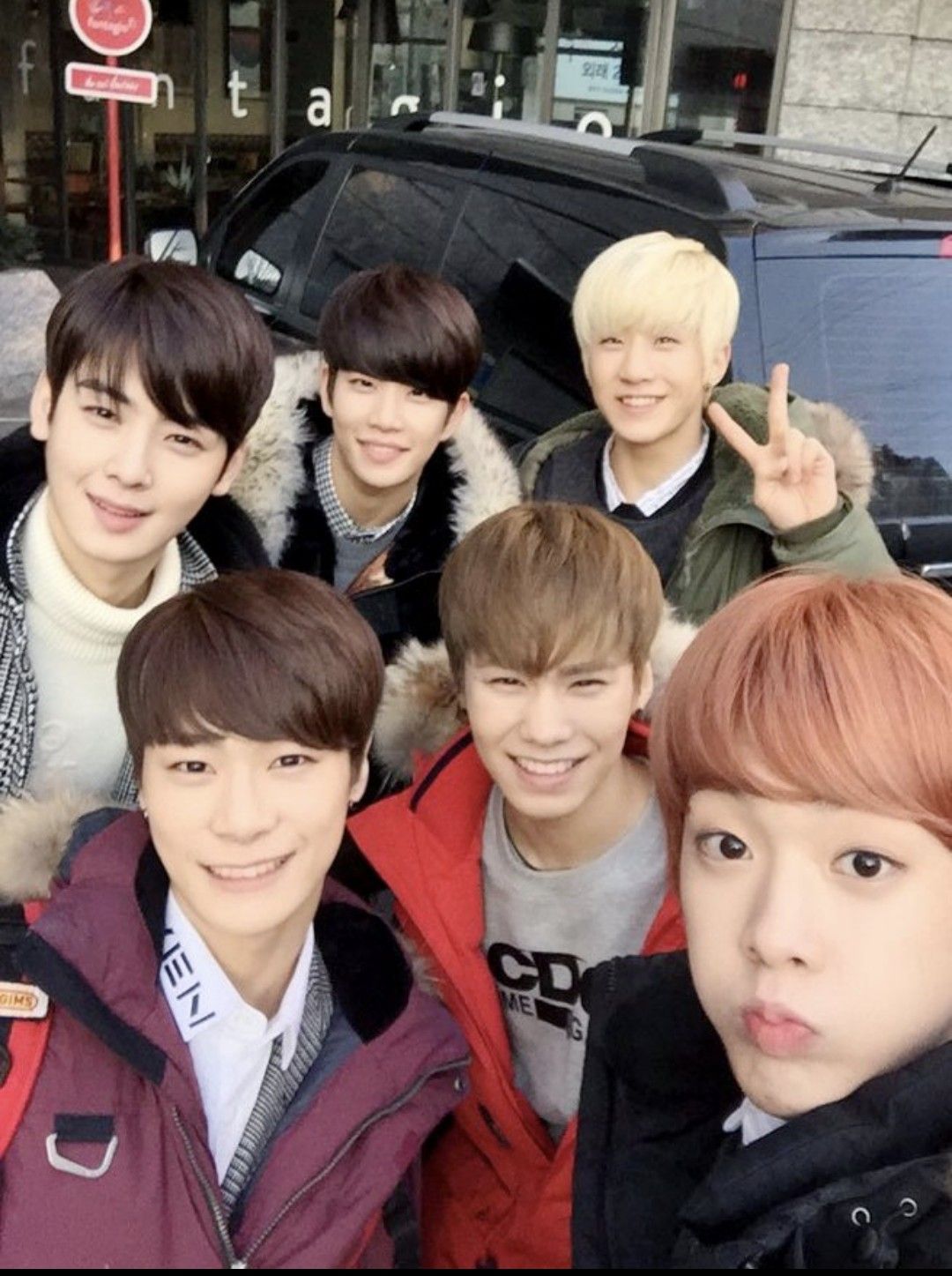 Recent activity shot of Moonbin (ASTRO)