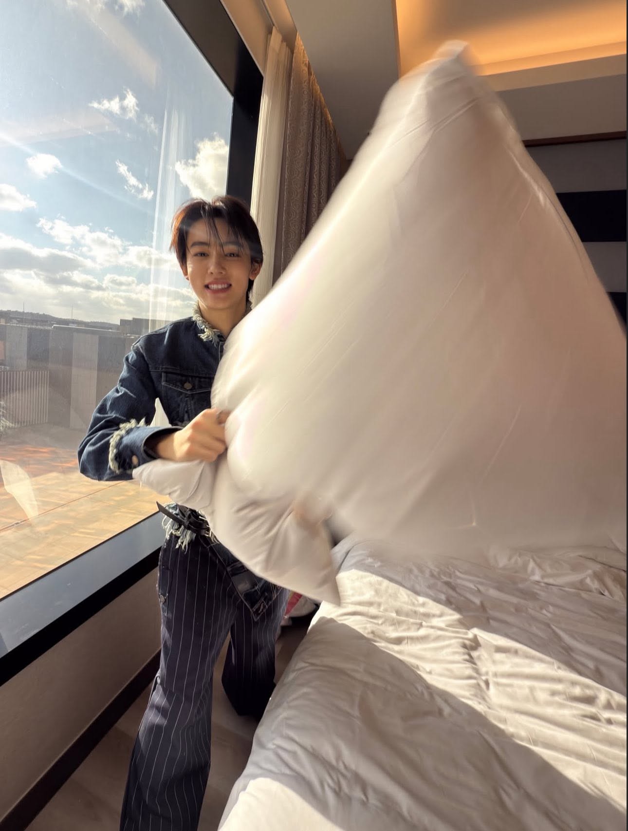 Recent activity shot of Seonghyeon (CORTIS)