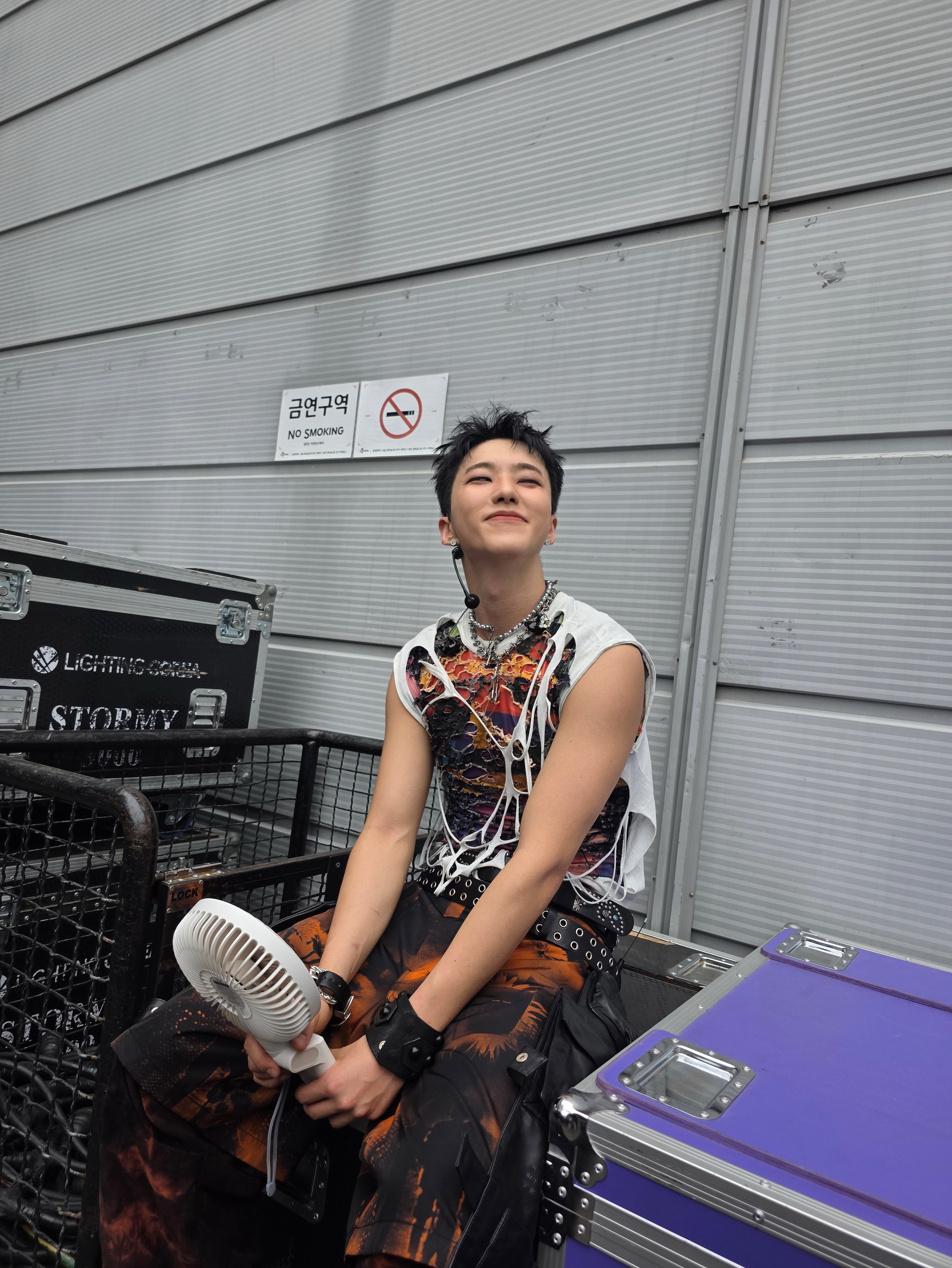 A moment captured by Hoshi (SEVENTEEN)'s fan