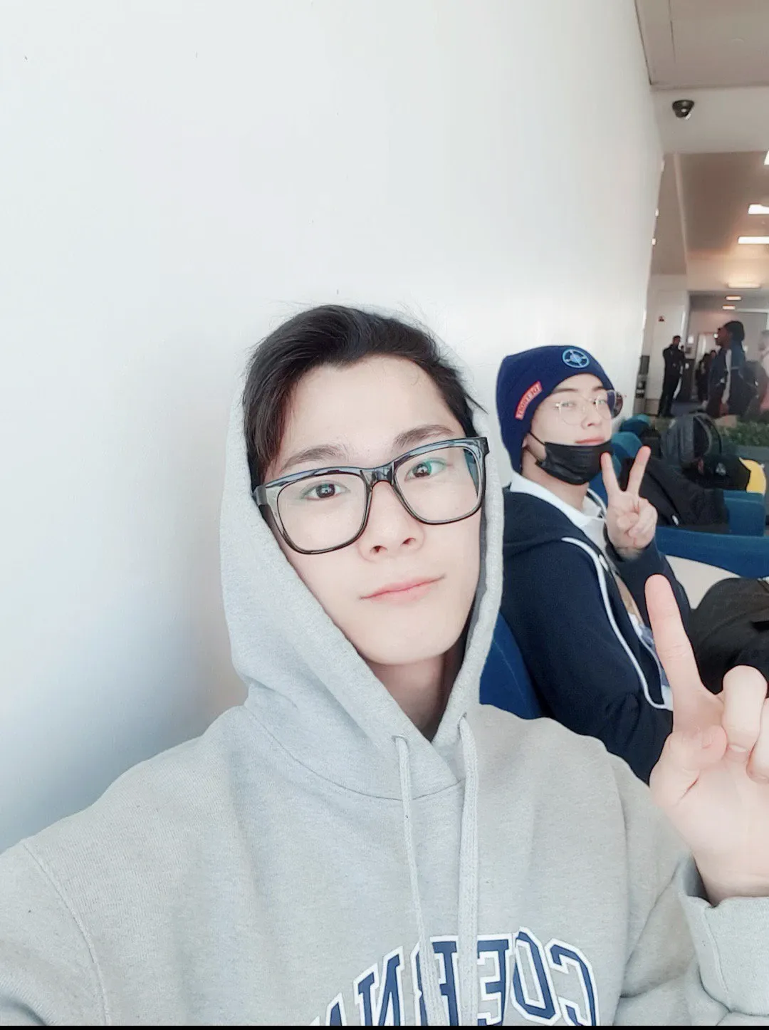 Recent activity shot of Moonbin (ASTRO)