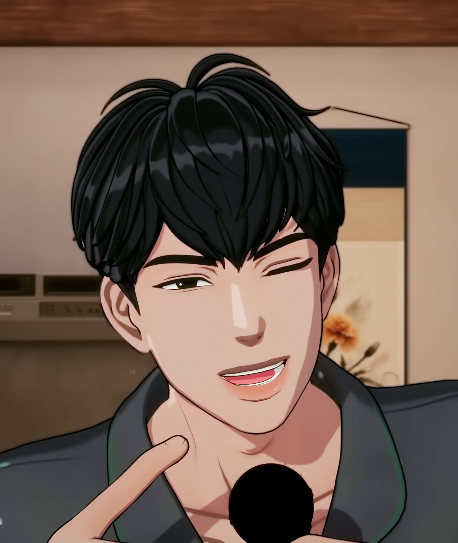 A moment captured by Hamin (PLAVE)'s fan