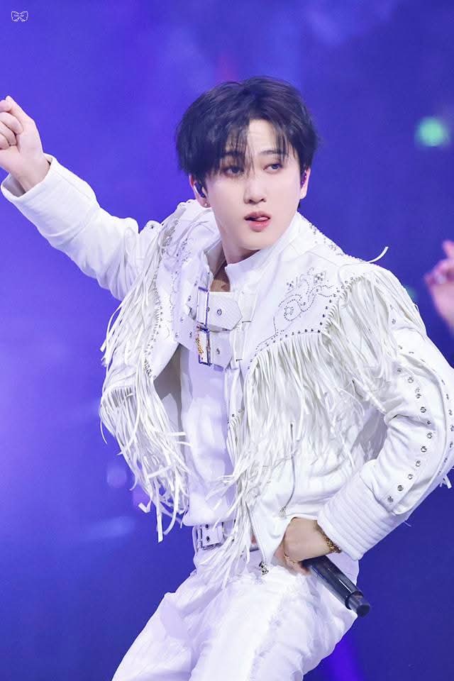 A moment captured by Changbin (Stray Kids)'s fan