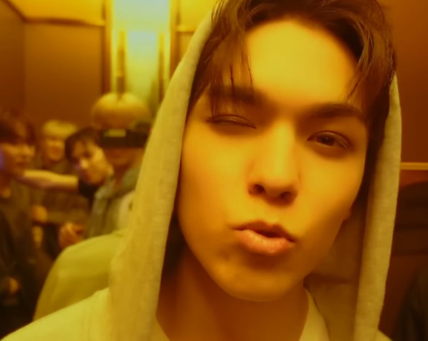 Behind-the-scenes cut of Vernon (SEVENTEEN)