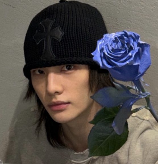 Behind-the-scenes cut of Hyunjin (Stray Kids)