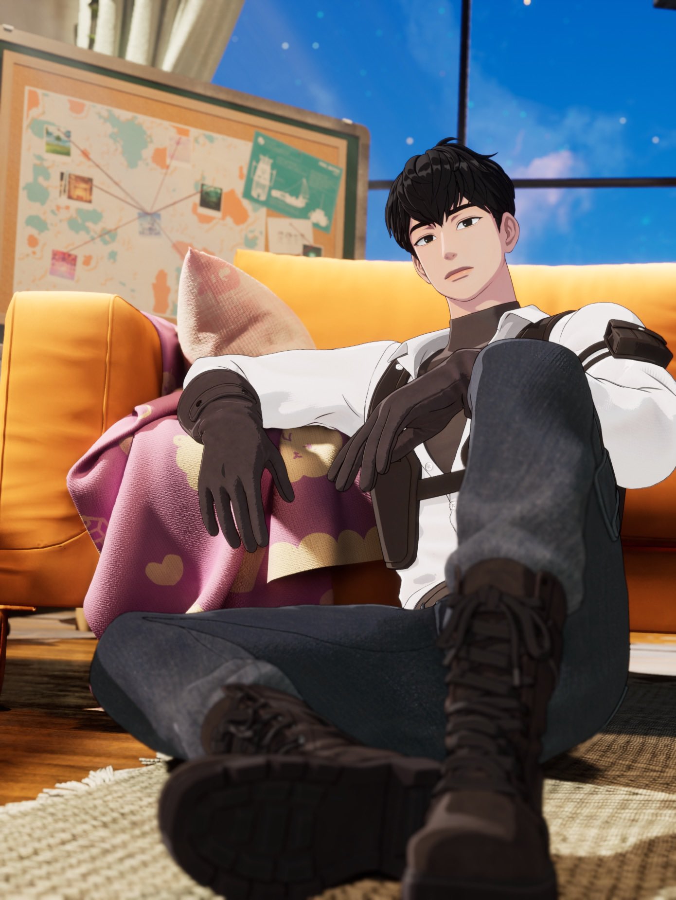 Recent activity shot of Hamin (PLAVE)