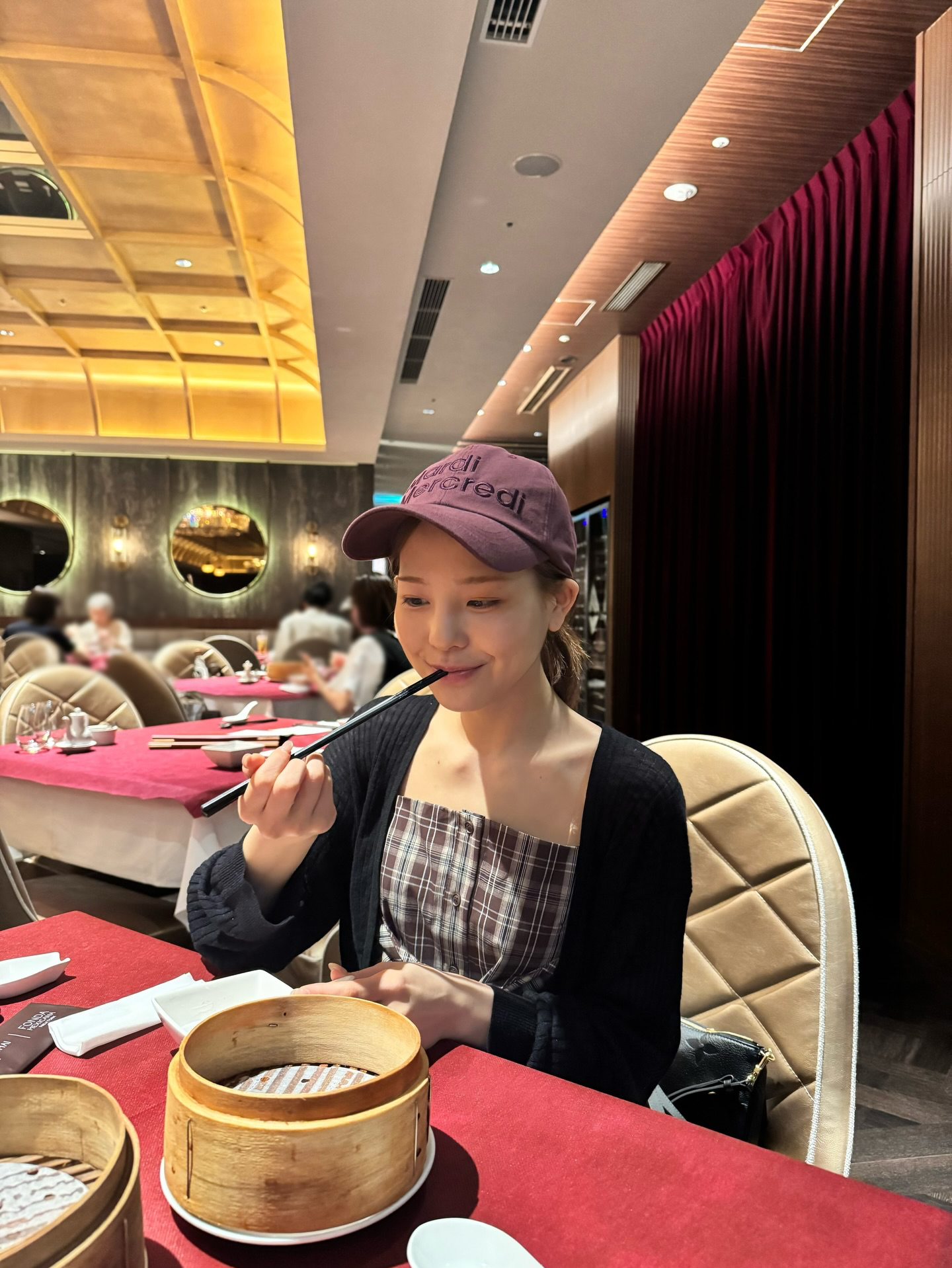 A moment captured by Mako (NiziU)'s fan