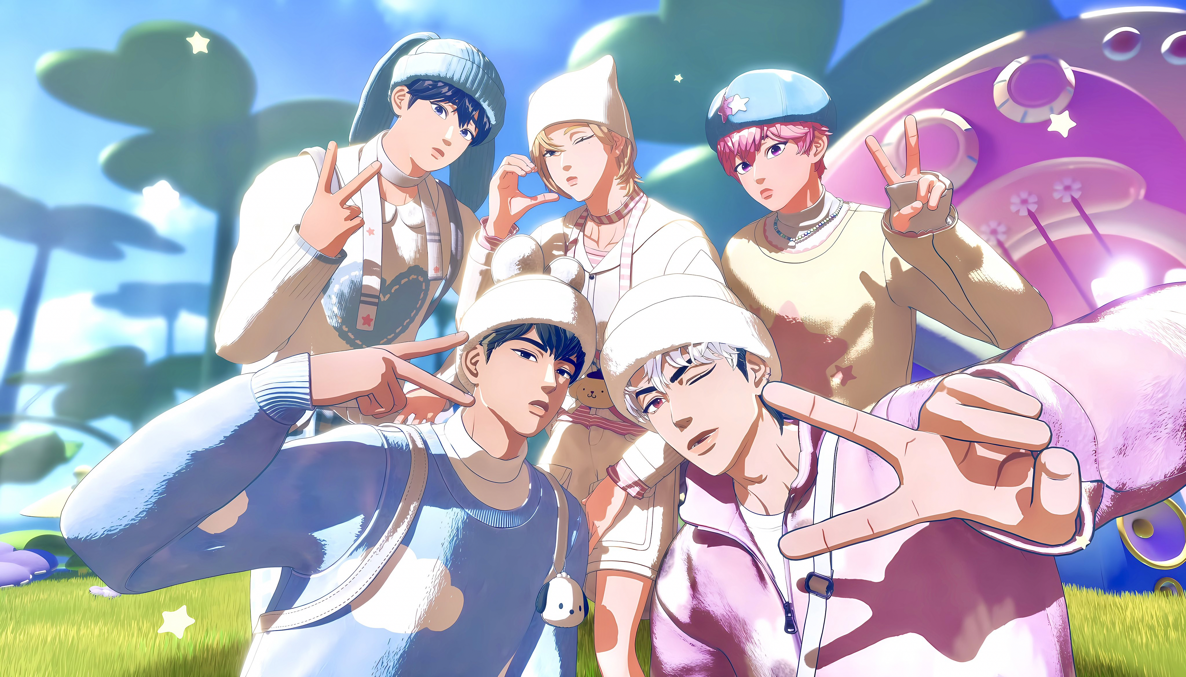 A moment captured by Yejun (PLAVE)'s fan