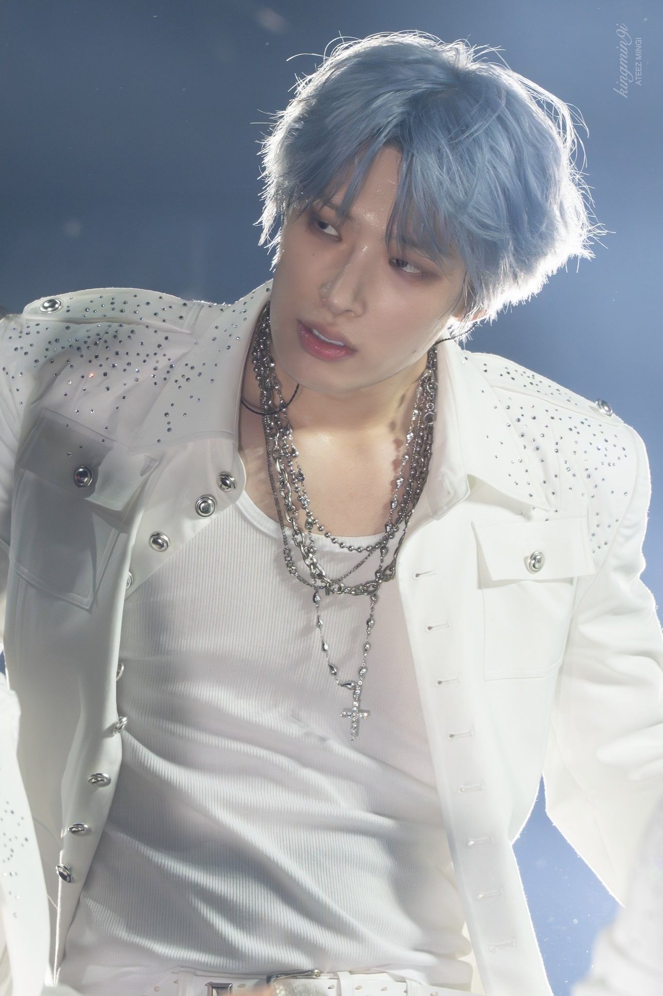 A moment captured by ATEEZ's fan