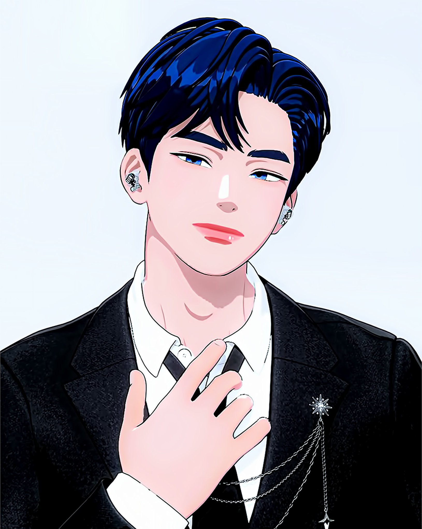 Recent activity shot of Yejun (PLAVE)