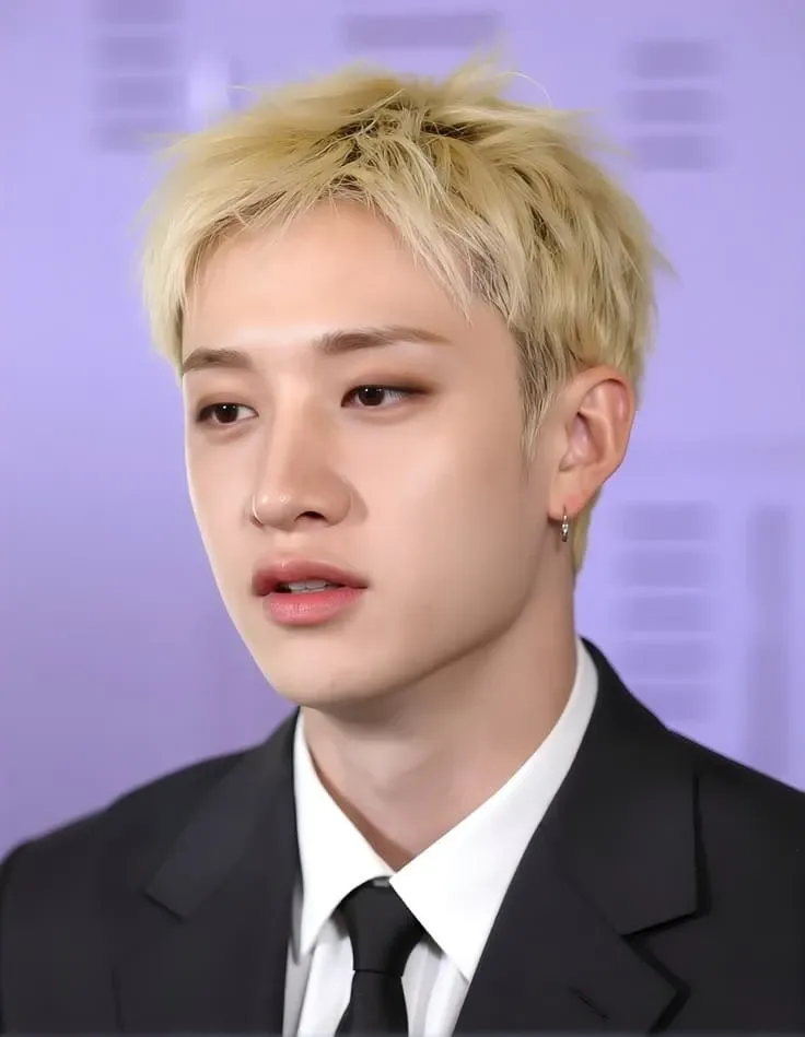 Recent activity shot of Bang Chan (Stray Kids)