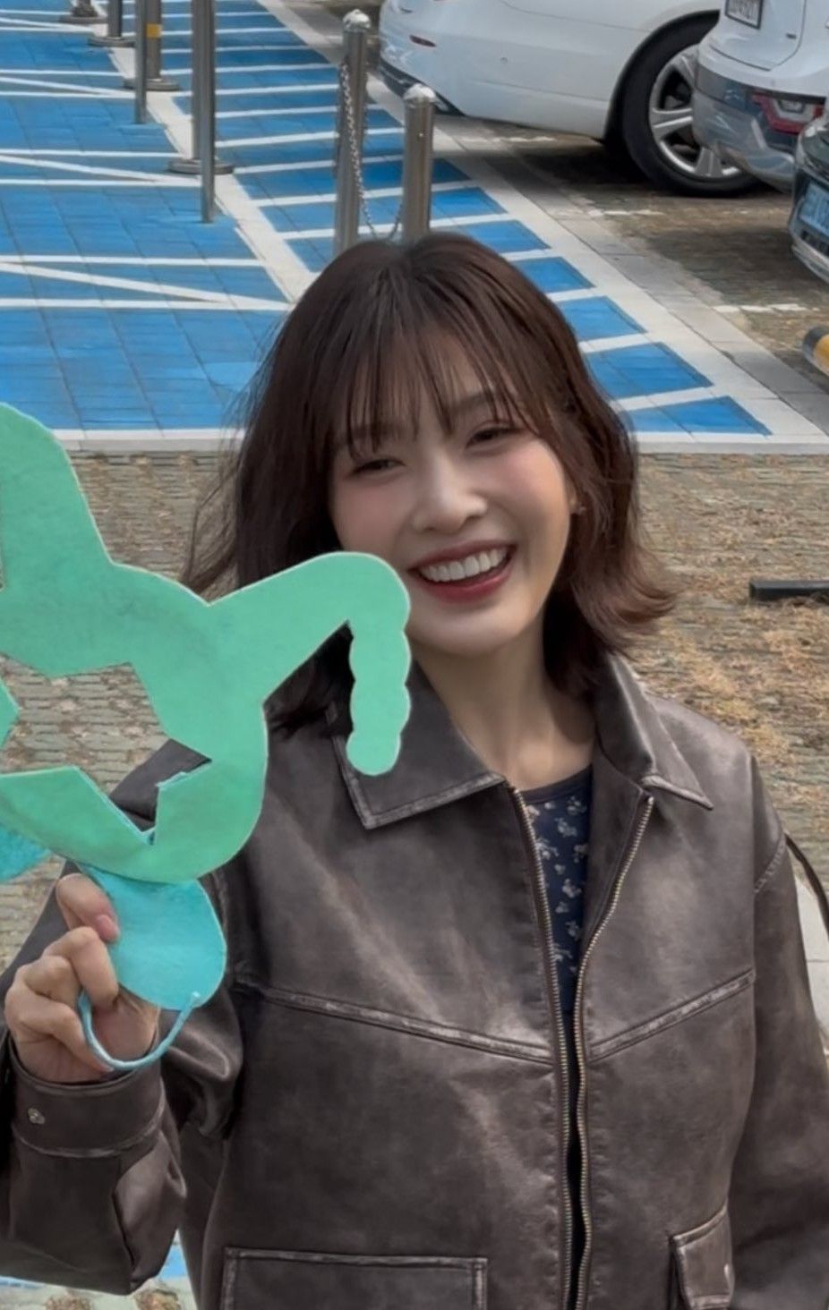 A moment captured by Joy (Red Velvet)'s fan