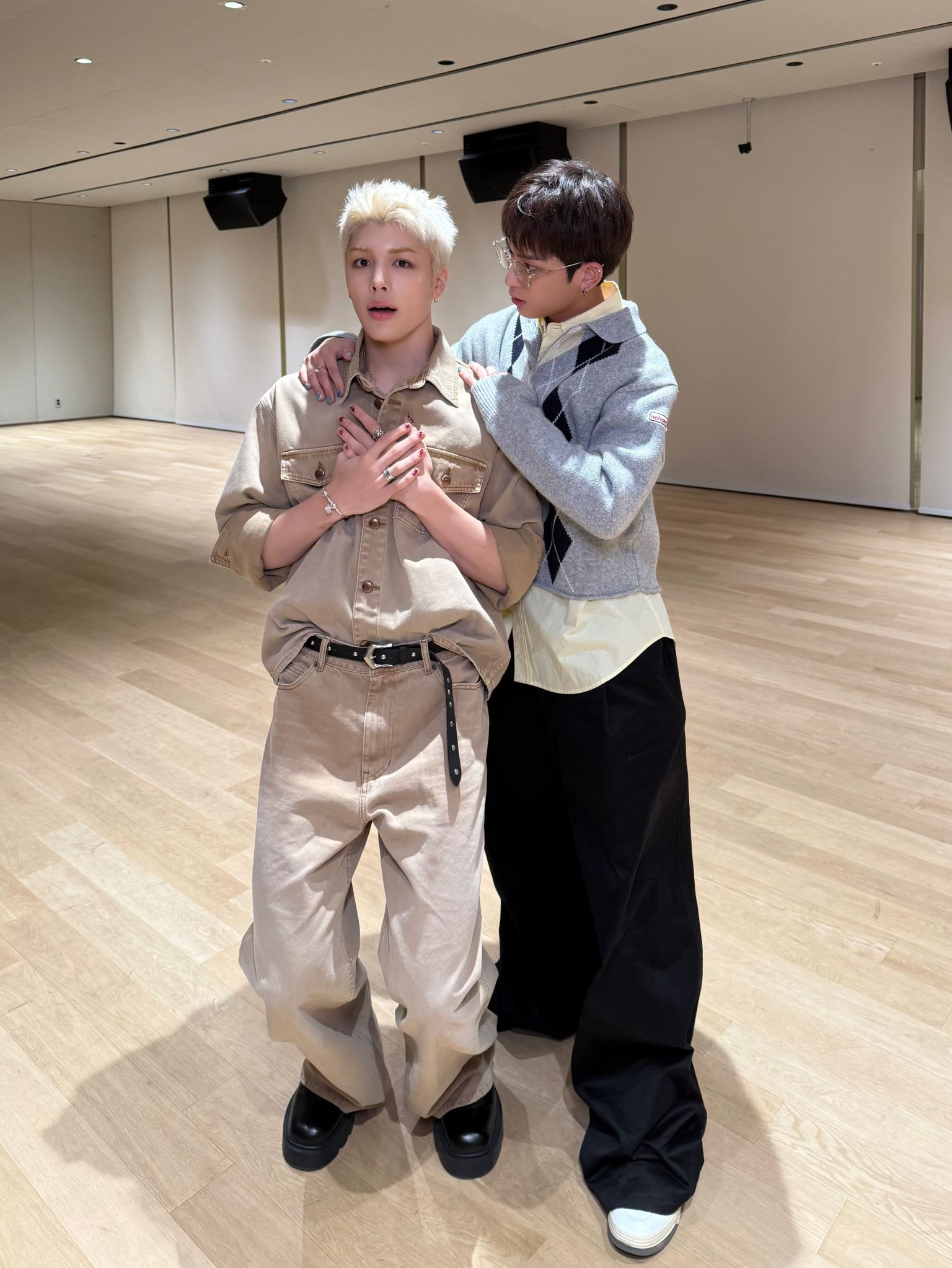 A moment captured by Harua (&TEAM)'s fan