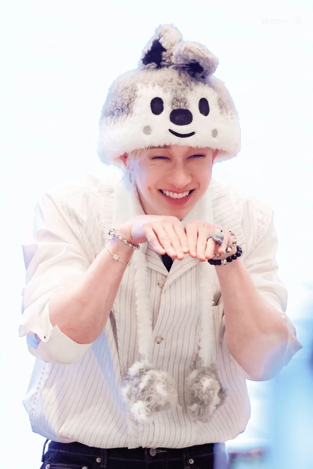 A moment captured by Bang Chan (Stray Kids)'s fan