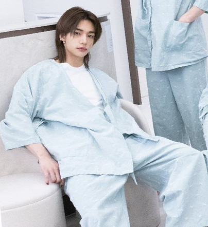 Recent activity shot of Hyunjin (Stray Kids)