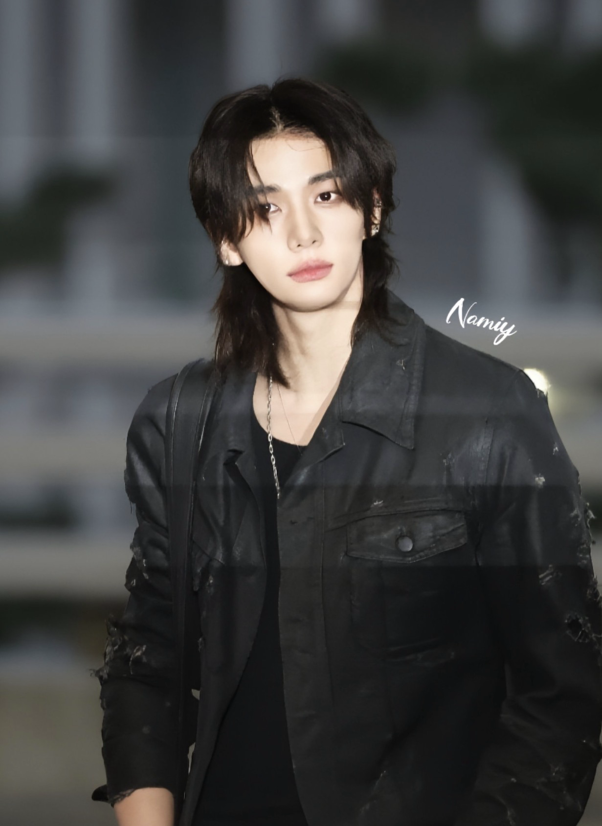 Behind-the-scenes cut of Hyunjin (Stray Kids)