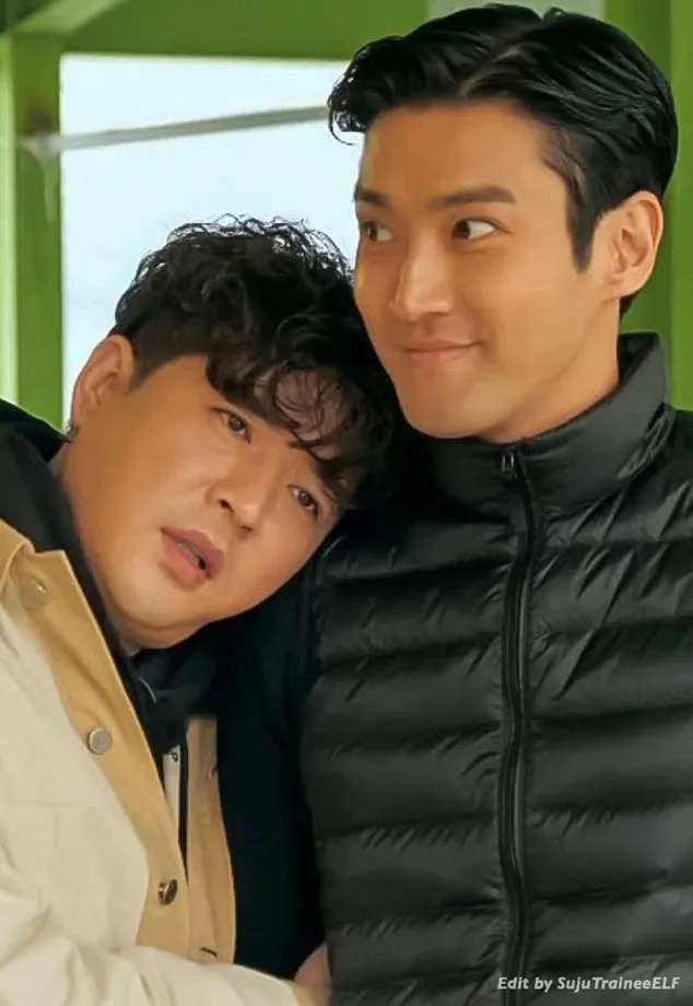 A moment captured by Shindong (Super Junior)'s fan