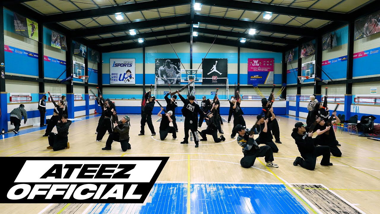 Recent activity shot of ATEEZ